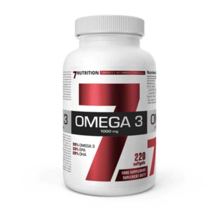 7 Nutrition Omega 3 220 Capsule EPA 330 mg DHA 220 mg