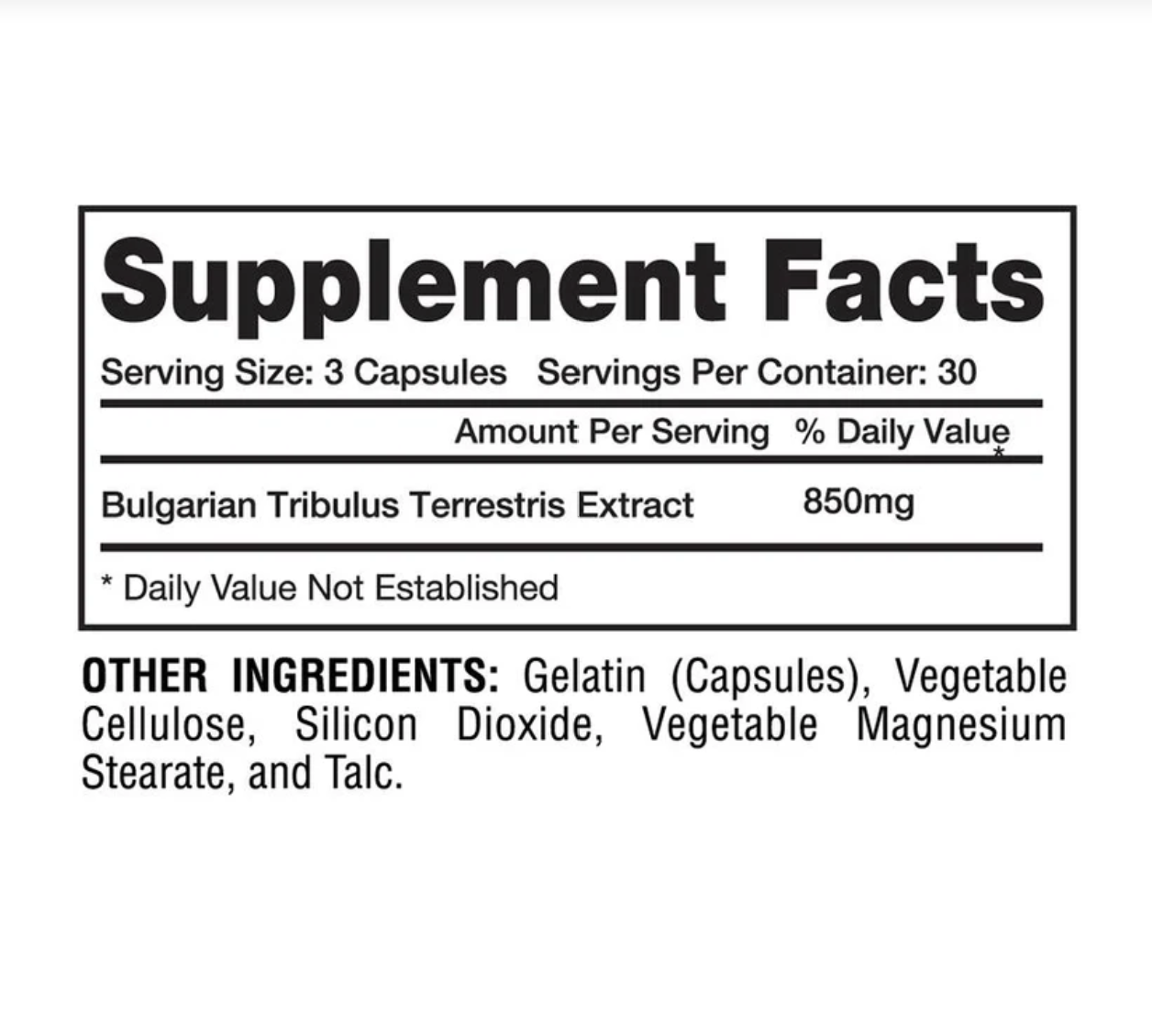 Tribulus 90 capsule Gaspari Nutrition