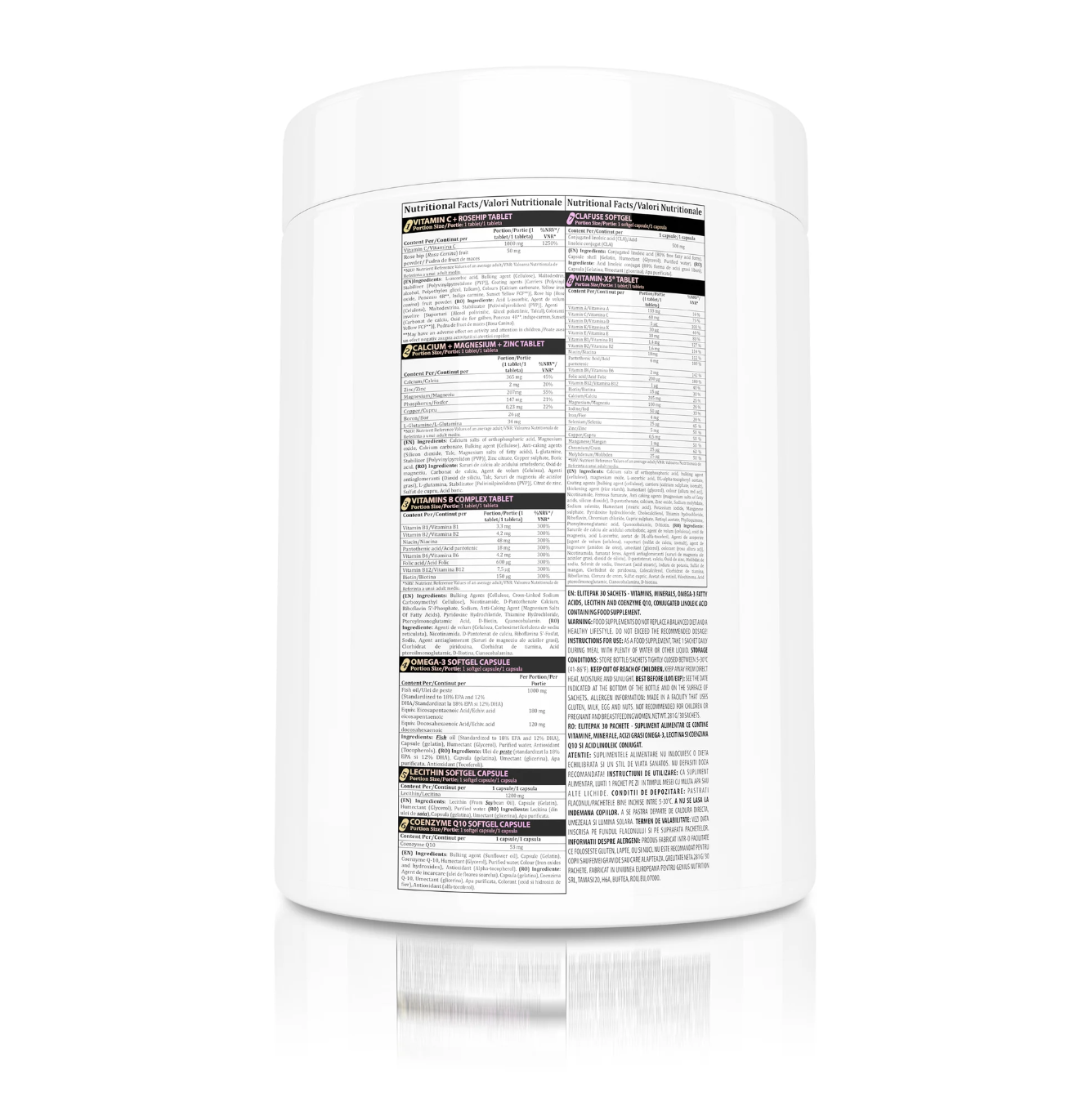 Elite Pak 30 pachete Genius Nutrition