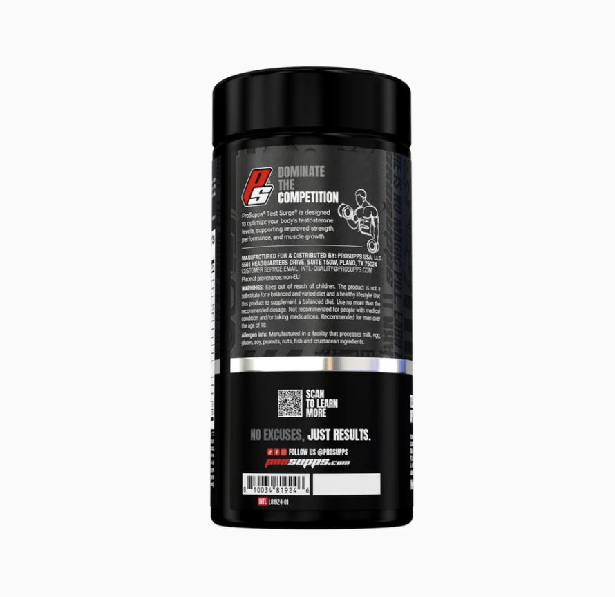 ProSupps Test Surge – Dominate The Competition