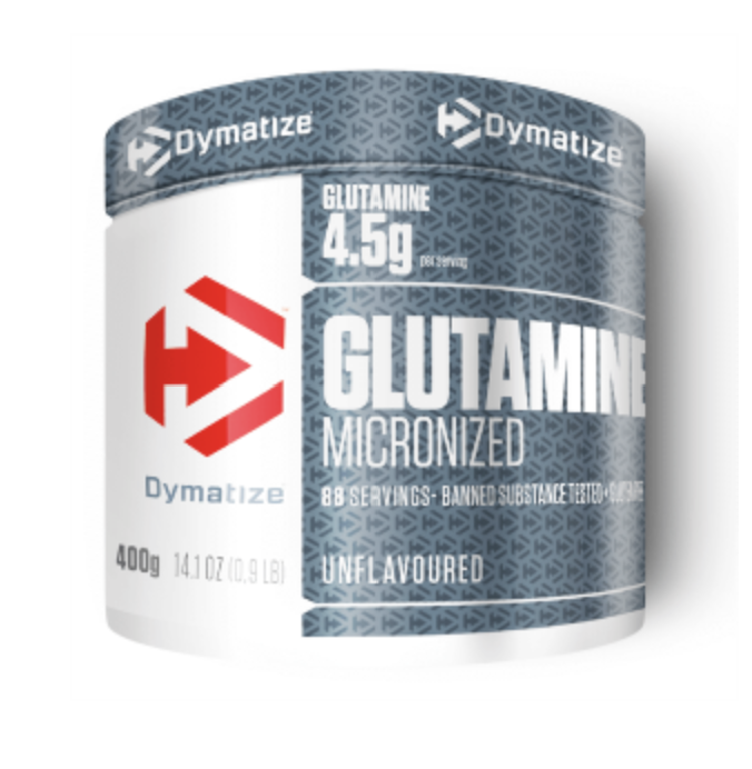 Glutamină Micronizată Dymatize fără aromă 400 g