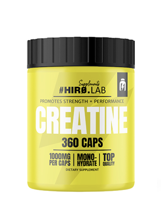Creatina monohidrata 360 capsule Hiro Lab