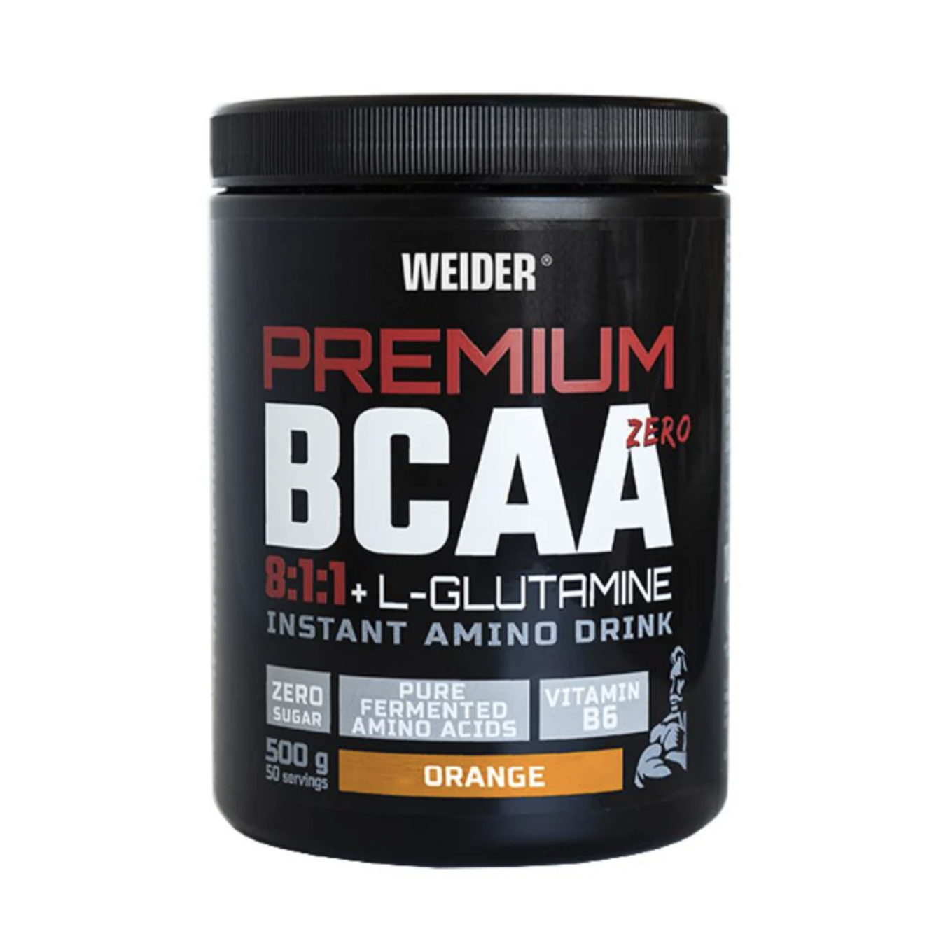Premium BCAA 8:1:1 + Glutamina 500g Weider