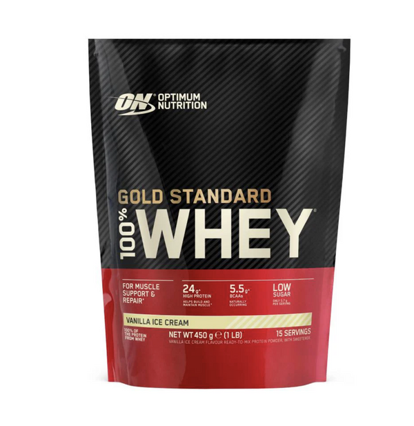 Whey Gold Standard 450g Optimum Nutrition Proteina din zer