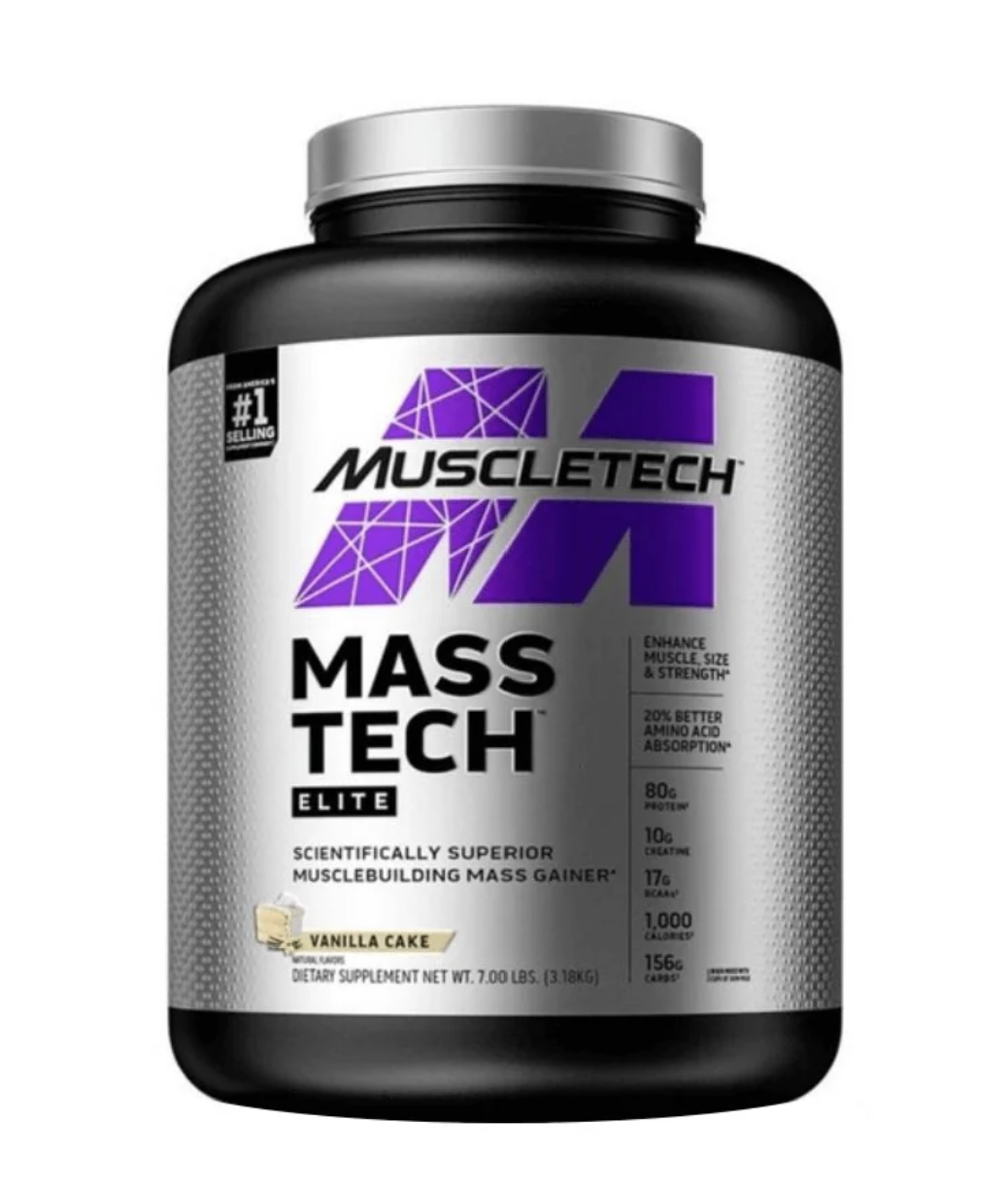 Mass Tech 3,2kg pudra Muscletech, Mix pentru crestere masa musculara