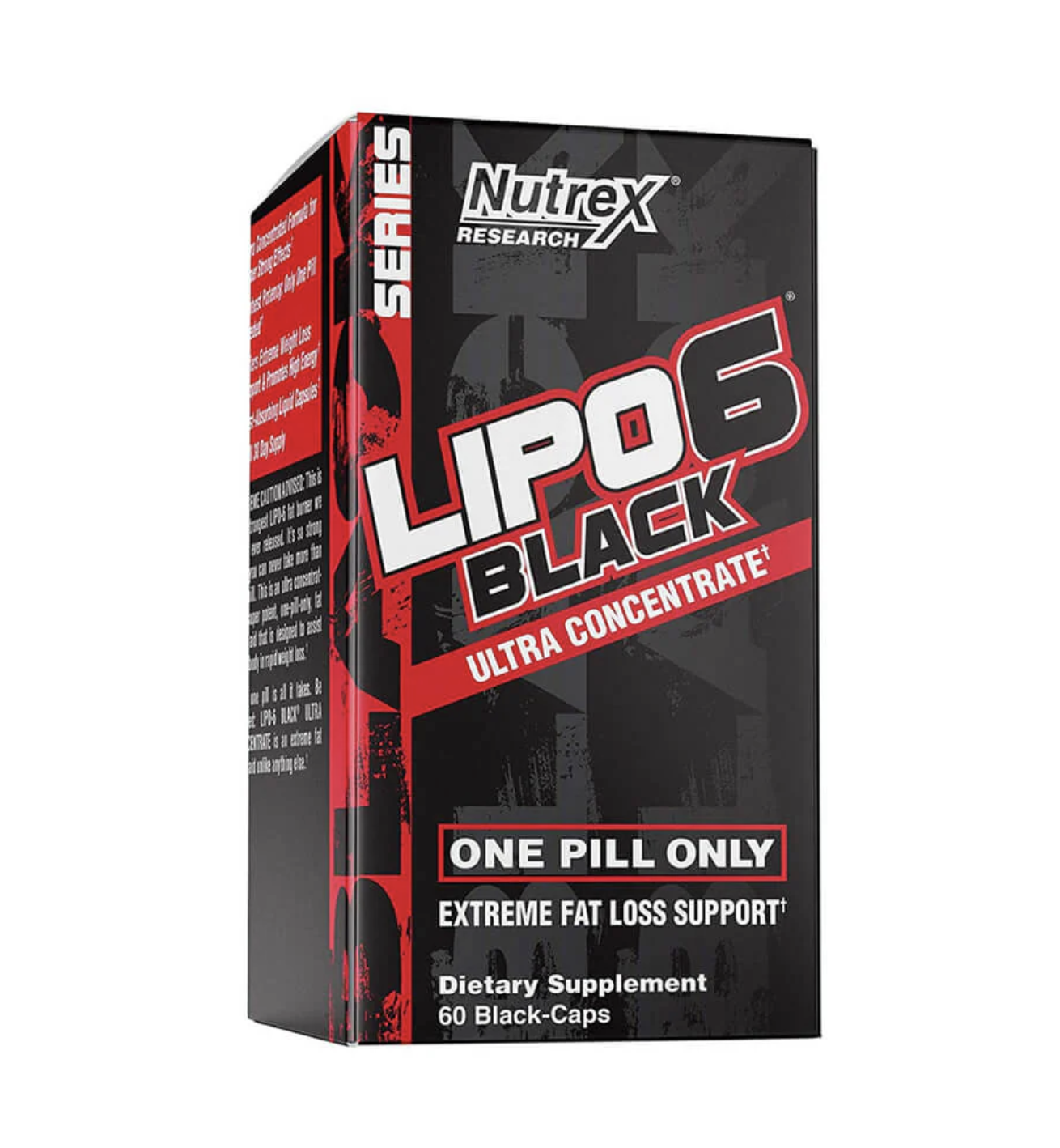 Lipo 6 Black Ultra Concentrate 60 capsule, Nutrex, Arzator grasimi