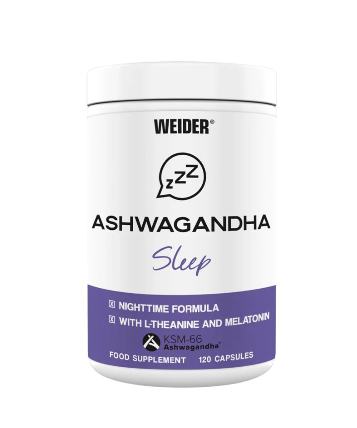Ashwagandha Sleep 120 capsule, Weider, Supliment alimentar pentru sanatate si relaxare