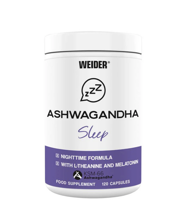 Ashwagandha Sleep 120 capsule, Weider, Supliment alimentar pentru sanatate si relaxare