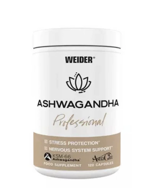 Ashwagandha Professional 120 capsule, Weider, Supliment alimentar pentru sanatate