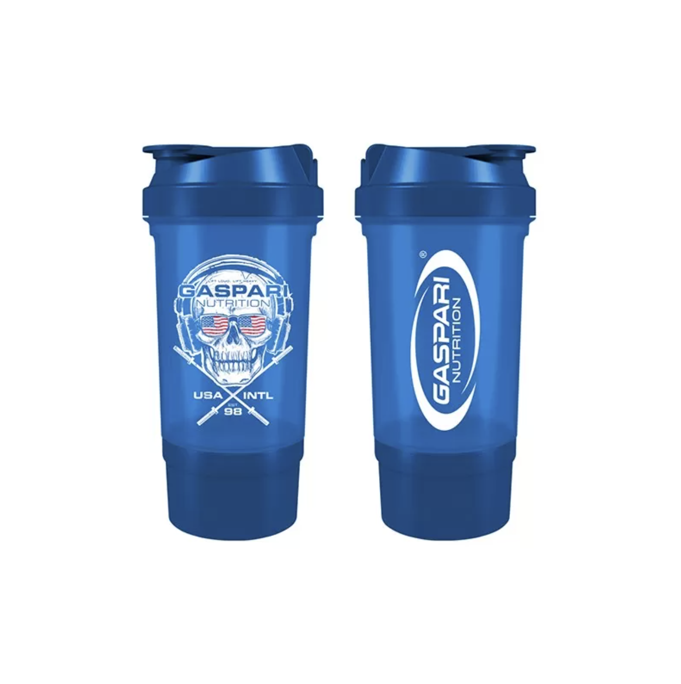 Shaker Lift Loud Lift Heavy, Gaspari Nutrition - 500ml - Blue