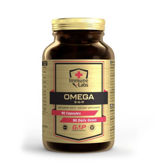 Omega 3-6-9 90 capsule Immune Labs, Acizi grasi din ulei de peste