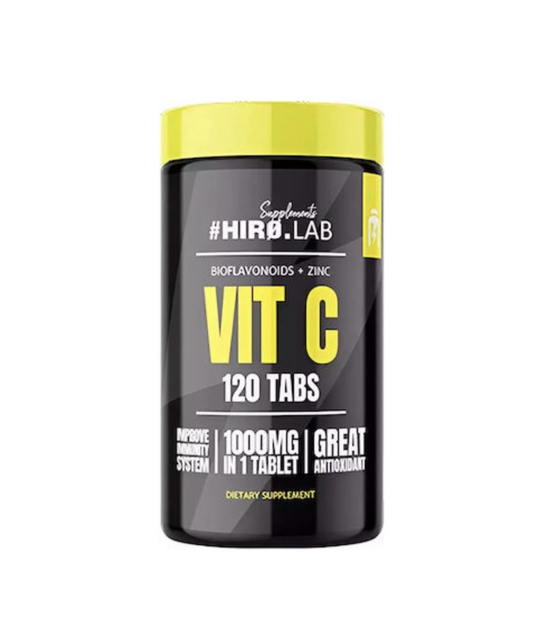 Hiro Lab Vitamina C cu Bioflavonoide si Zinc 120 vcaps