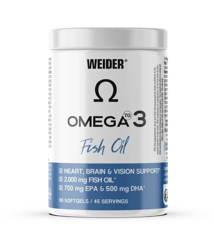OMEGA 3 Fish Oil 90CAPS Weider