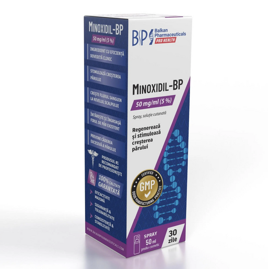 Minoxidil 5% spray BalkanPharmaceuticals