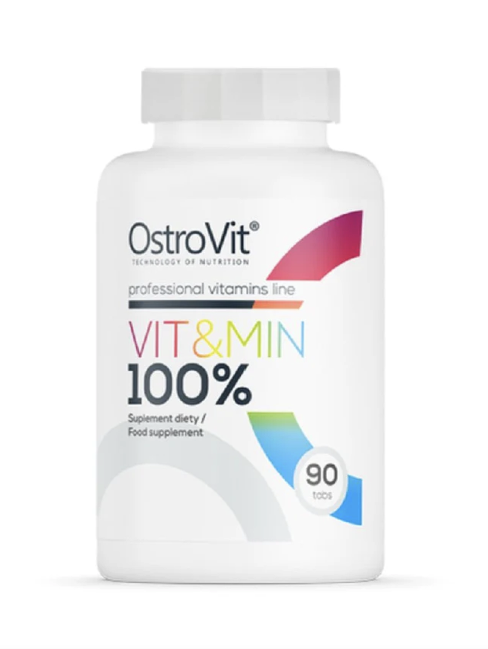 Vit&Min 100% 90 tablete Ostrovit Complex de vitamine si minerale