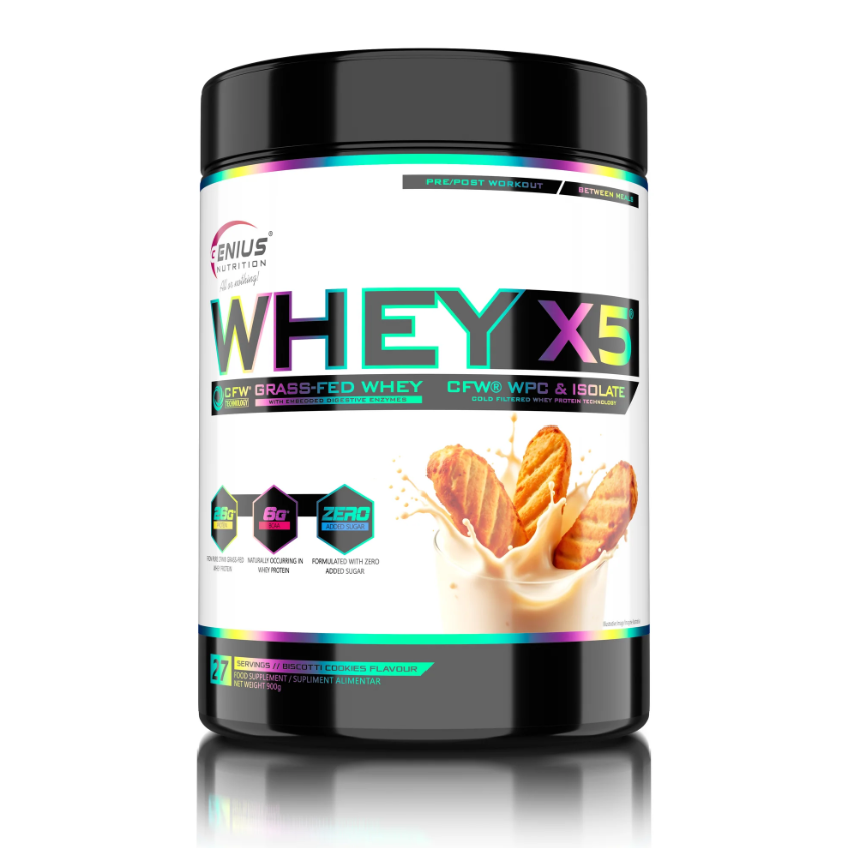 Genius Nutrition Whey X5 900g