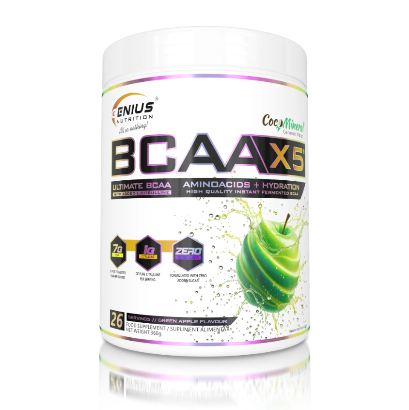 BCAA-X5 360g Genius Nutrition