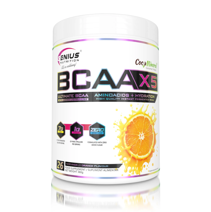 BCAA-X5 360g Genius Nutrition