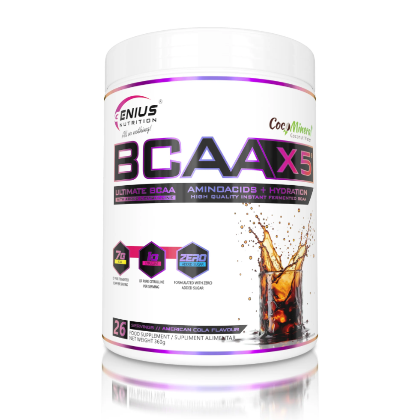 BCAA-X5 360g Genius Nutrition