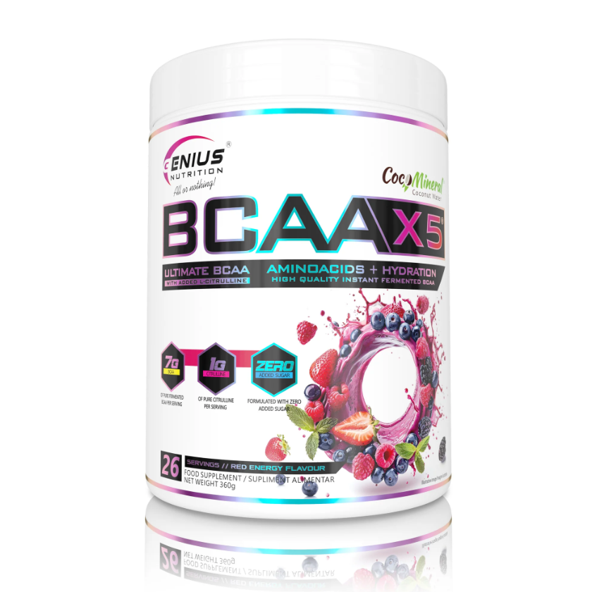 BCAA-X5 360g Genius Nutrition