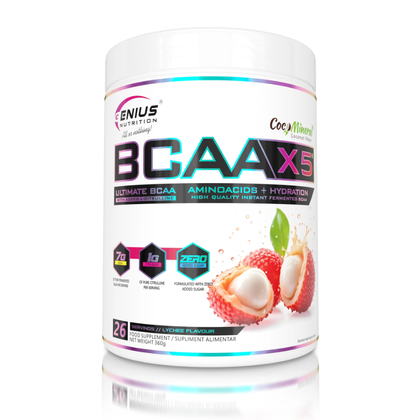 BCAA-X5 360g Genius Nutrition