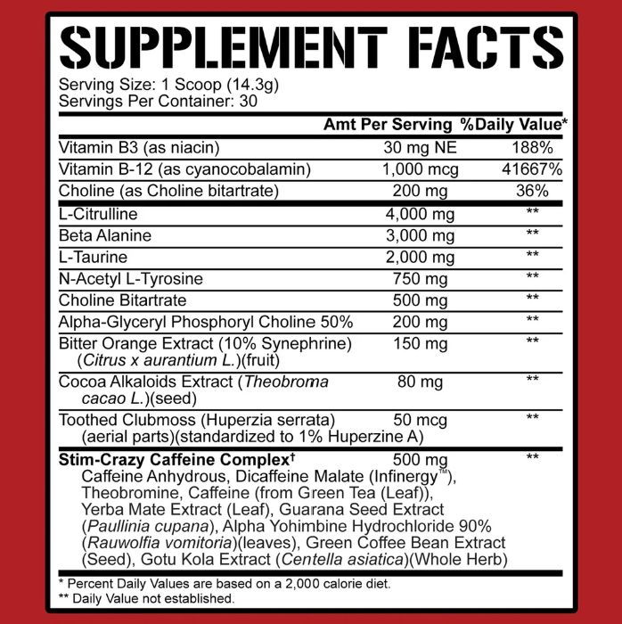 51 50 5% Rich Piana 372g