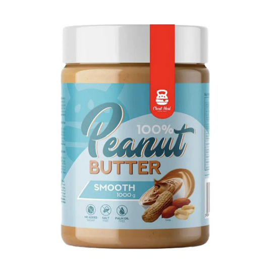 100% Peanut Butter Smooth 1000 g Cheat Meal fara zahar adaugat