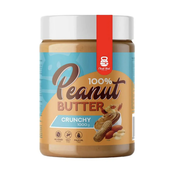 100% Peanut Butter Crunchy 1000 g Cheat Meal fara zahar adaugat