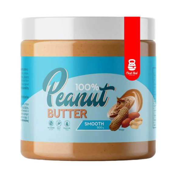 100% Peanut Butter Smooth 500 g Cheat Meal fara zahar adaugat