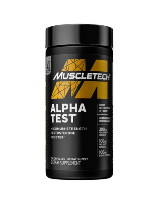 Alpha Test 120 capsule Muscletech