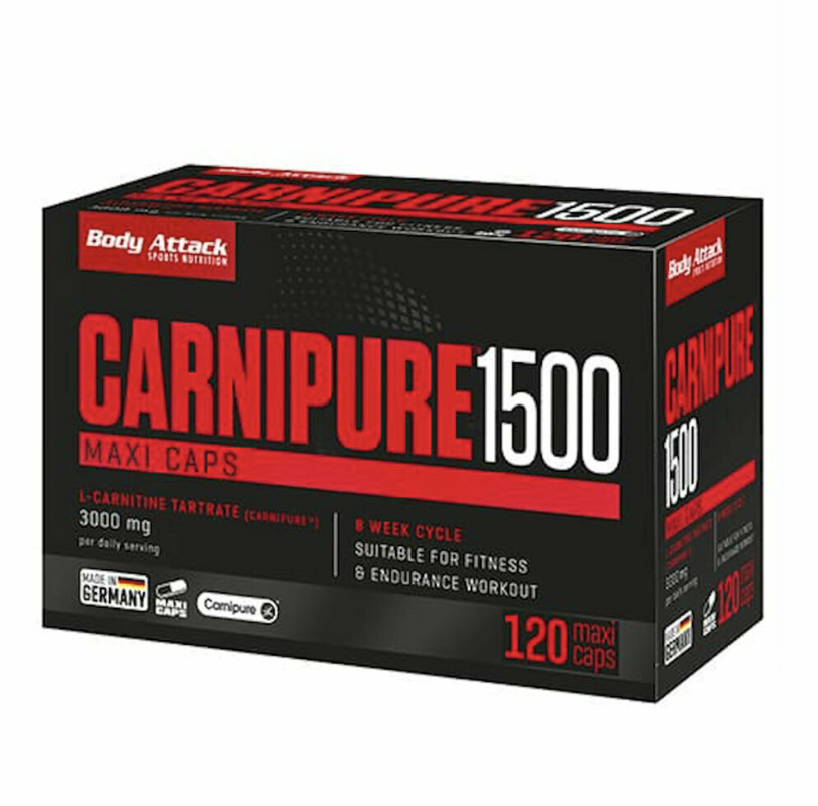 Carnipure 1500mg 120 capsule Body Attack