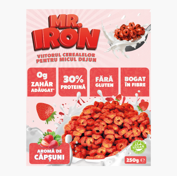 Cereale cu 30% Proteină – Vegane Fără Gluten Fără Zahăr & Low carb 250g