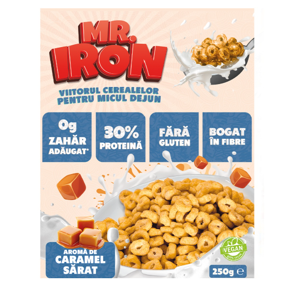 Cereale cu 30% Proteină – Vegane Fără Gluten Fără Zahăr & Low carb 250g