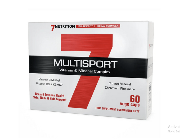 7Nutrition Multisport Complex vitamie & minerale 60 capsule vegane