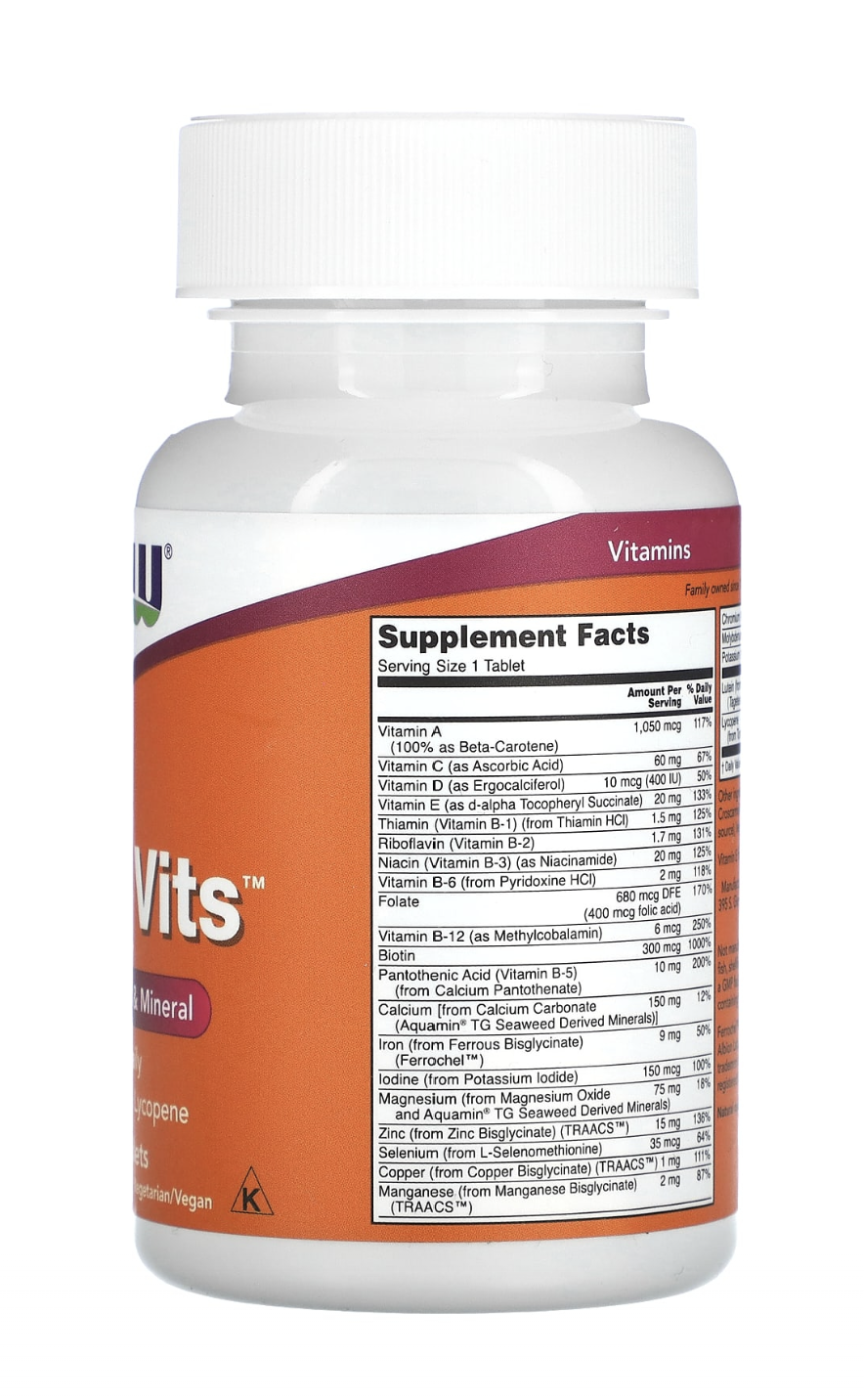 Multivitamine Daily Vits Now Foods 100 tablete