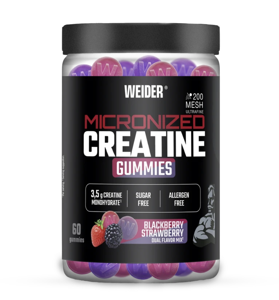 Creatine GUMMIES micronized 60 jeleuri Weider