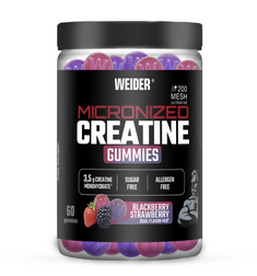 Creatine GUMMIES micronized 60 jeleuri Weider