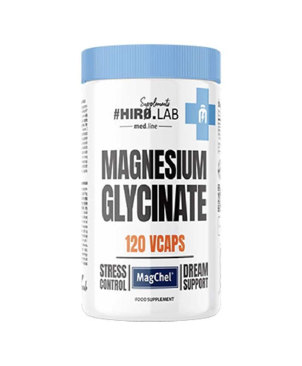 Magnesium Glycinate 120 capsule vegetale Hiro Lab
