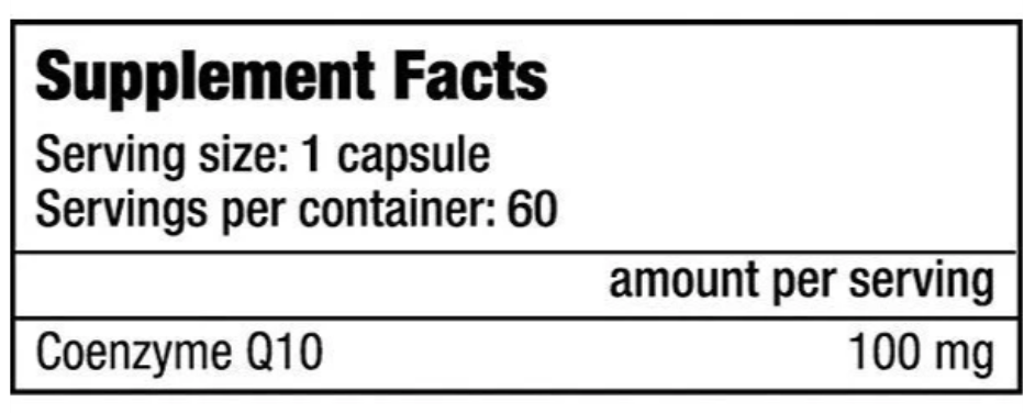 Coenzima Q10 BiotechUSA 60 capsule