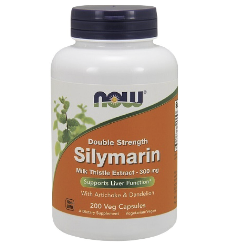 Silymarin Milk Thistle NOW Foods 300mg 200 capsule