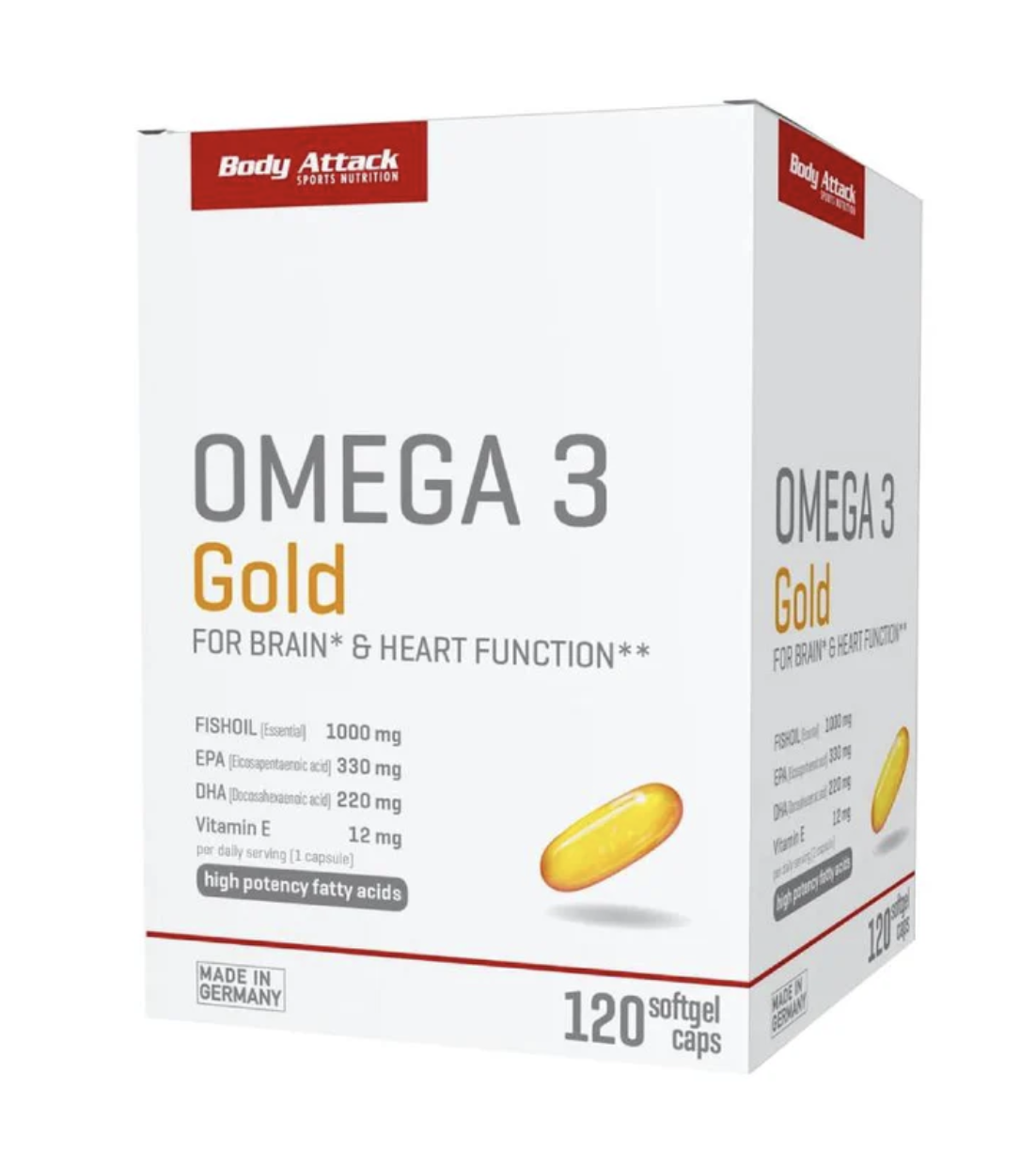 Omega-3 Gold Body Attack 120 capsule