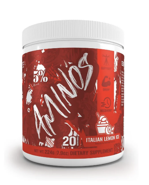 5% Nutrition Rich Piana Code Red Aminos 224g