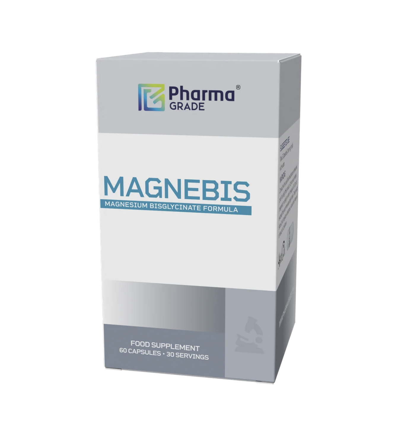 Pharma Grade® MagneBis 60 Capsule – Magneziu Bisglicinat 1000mg + Rhodiola Rosea + AstraGin® | 30 Porții