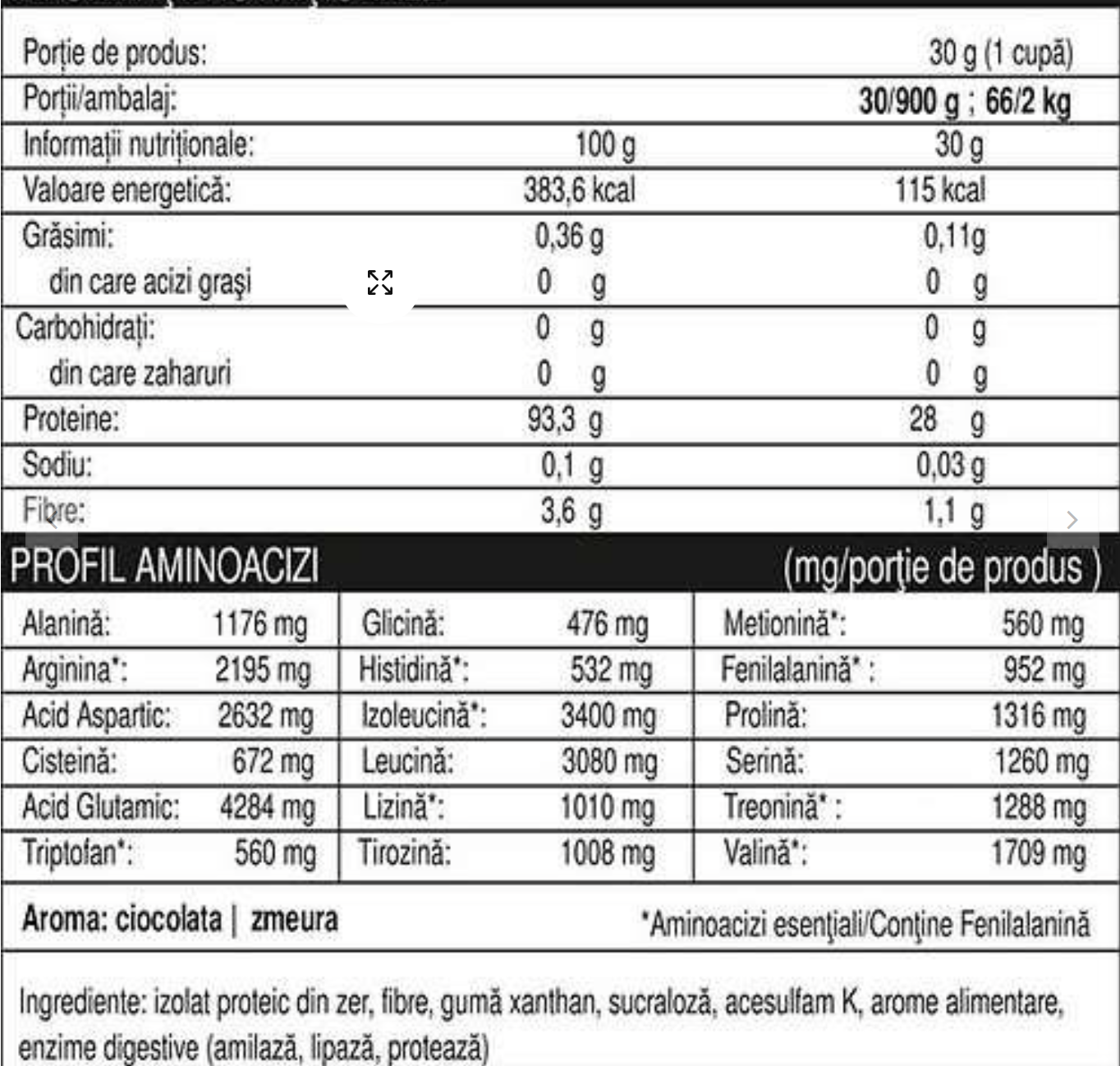 Natural Plus Iso Pure Protein – 2kg