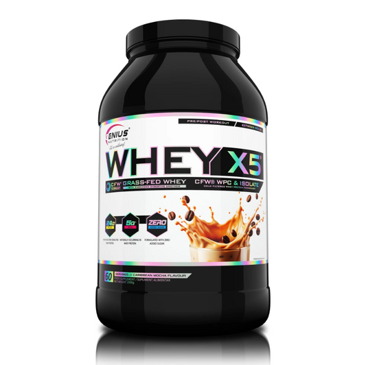WHEY X5 2000g 61serv  Genius Nutrition