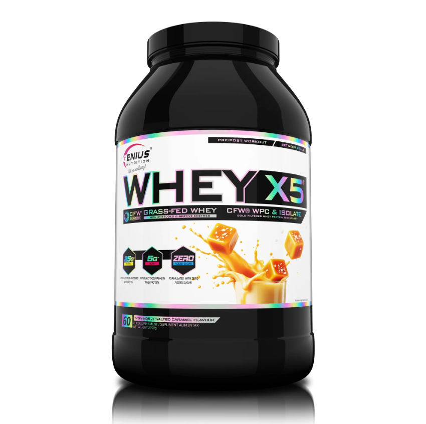 WHEY X5 2000g 61serv  Genius Nutrition
