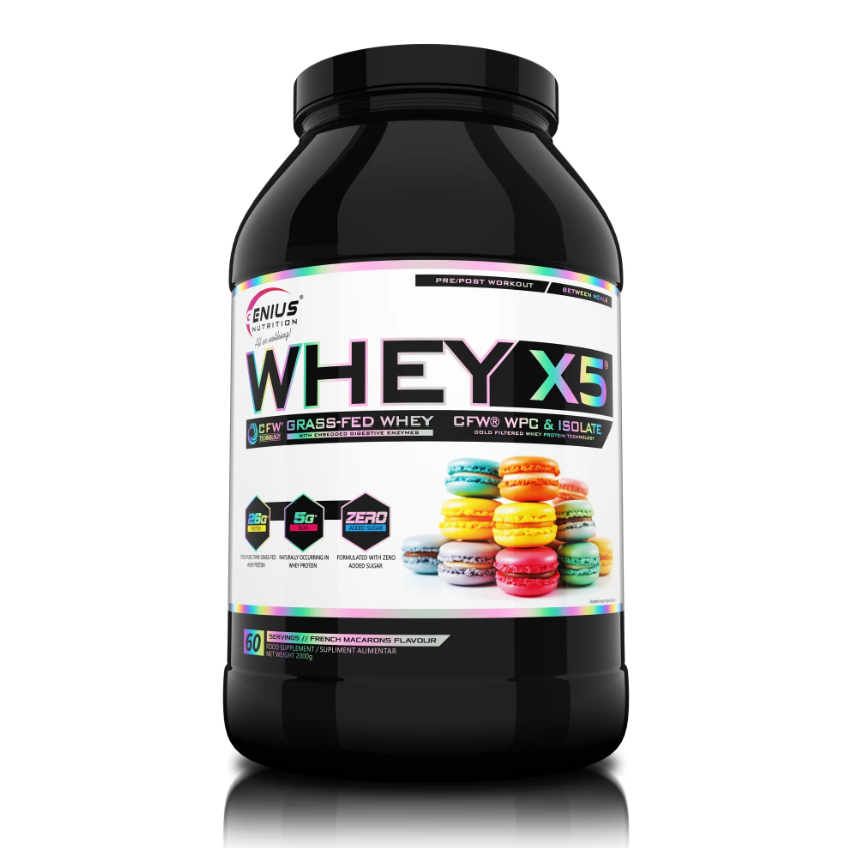 WHEY X5 2000g 61serv  Genius Nutrition
