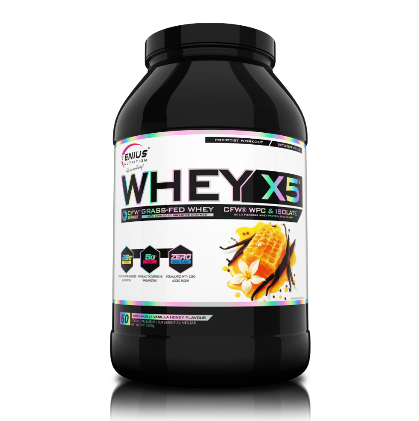 WHEY X5 2000g 61serv  Genius Nutrition
