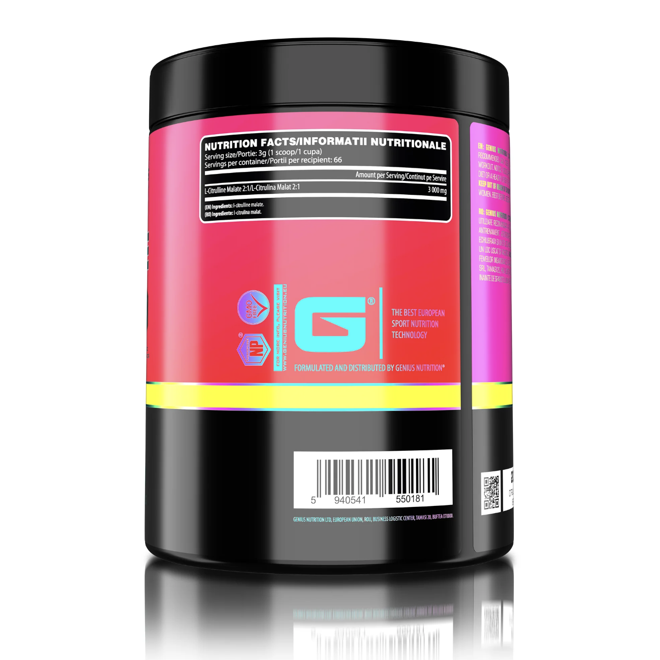 Genius Nutrition Citrulline Malate 2:1 200g