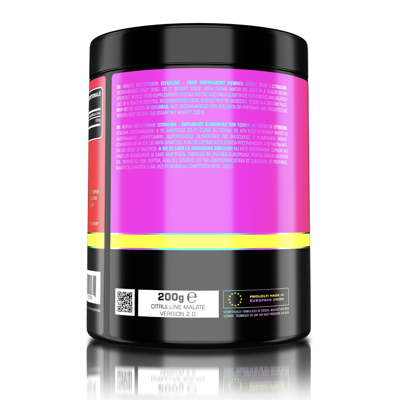 Genius Nutrition Citrulline Malate 2:1 200g